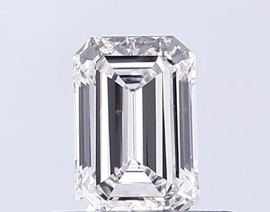 0.50ct Emerald Lab Grown Diamond (Colour D, Clarity VS1, IGI Certified)